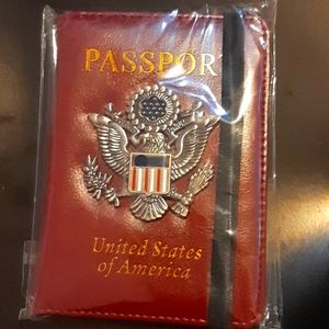 Passport Case with Credit Card Holder and additional compartments.